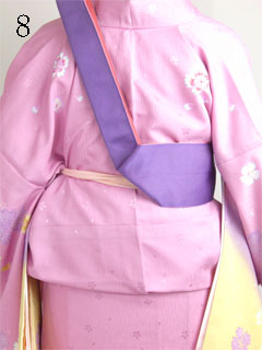 卒業式袴の着方8