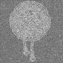 着物の文様-鏡裏文