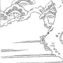 着物の文様-老松文