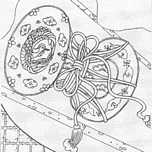 着物の文様-鼓文