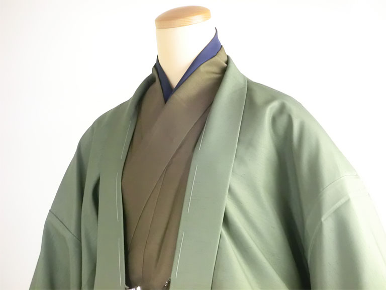 Washable kimono green
