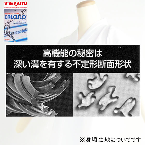 高機能の秘密は深い溝を有する不定形断面形状