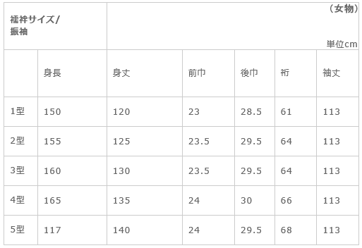 振袖用襦袢 正絹 衣紋抜き付 袖丈 吹き掛ける 113