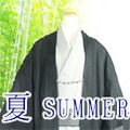 洗える着物男物夏物（駒絽・紗紬) washable kimono for summer