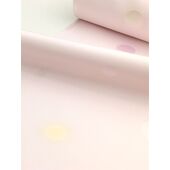 洗える長襦袢 水玉色地にぼかし ホワイトピンク