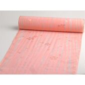 Pure silk jyuban(kimono-underwear) Yanagi shibori Cherry blossom blizzard pattern Pink/Gray