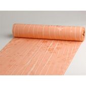 Pure silk jyuban(kimono underwear) skirt willow shibori cherry blossom blizzard pattern salmon / beige