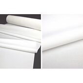 washable stumugi (pongee) kimono fablic for roll or tailoring white