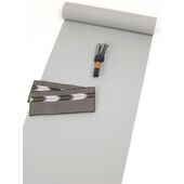 Washable Men's Kimono Habutae （no unevenness fablic）(Teijin SilPearl) No.1 Gray