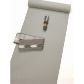 washable stumugi (pongee) kimono fablic for roll or tailoring light gray (color No.14)