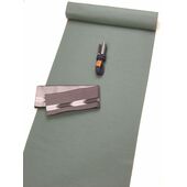 washable stumugi (pongee) kimono fablic for roll or tailoring blue gray (color No.3)