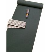 washable stumugi (pongee) kimono fablic for roll or tailoring green navy blue (color No.4)