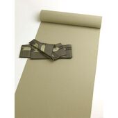 Washable Kimono Men's Kimono Manji（thin stripe） brown 44cm Width No.4