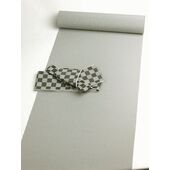 Washable Kimono Men's Kimono Manji（thin stripe） Blue Gray 44cm Width No.7