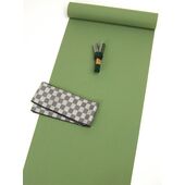 Washable Men's Kimono Habutae （no unevenness fablic）(Teijin SilPearl) No.4 Green