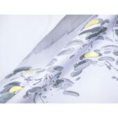 Japanese picture Washable men's framed lining No.9 One Fuji, Two Hawks, Three Eagles, gyay