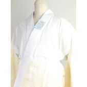 洗える一部式襦袢 綸子クリームイエロー地（無双袖）身頃部分高機能性生地使用