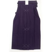 アート小町 無地袴 2WAY　紫　H703　後ろ