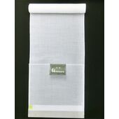 洗える長襦袢 本麻 夏物 絽 白 縦向き