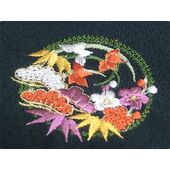 華紋 一つ紋（縫い紋・刺繍紋）加工