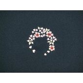 華紋 一つ紋（縫い紋・刺繍紋）加工 6番柄