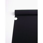 Washable Men's Kimono Luxury Habutae (Teijin Agenti) Dark Black with white circles for Montsuki kimono (fabric only)