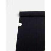 Washable Men's Kimono Luxury Habutae (Teijin Agenti) Dark Black with white circles for Montsuki kimono (fabric only)