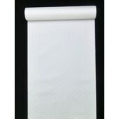 洗える長襦袢 白 綸子 小麻の葉柄 反物