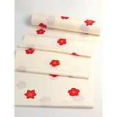 洗える長襦袢 舞妓さんのお好み襦袢 クリーム 麻の葉地紋