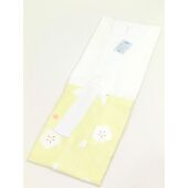 洗える一部式襦袢 水玉ちどり柄 クリーム（無双袖） 高機能性生地使用