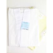 洗える二部式襦袢 水玉ちどり柄 クリーム（無双袖） 高機能性生地使用