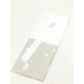 洗える一部式襦袢 水玉ちどり柄 ココアグレー（無双袖） 高機能性生地使用