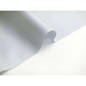 Premium Washable Men’s Kimono Lining "Hokuto" No. 1 – Silver Gray (100% Polyester Fujiginu)