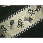 洗える角帯 隈取柄 紺/金