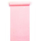 洗える長襦袢 白地にピンクに白地 麻の葉