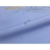 Washable men's haori lining No.1 Fujimichaya(Japanese-style café with a good view of Mt. Fuji) blue gray