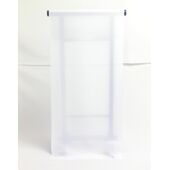 正絹 夏用 着物 さわやかちりめん 38cm×13.5ｍ 白地 反物 無地染・仕立 可