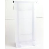 正絹 夏用 着物 さわやかちりめん 38cm×13.5ｍ 白地 反物 無地染・仕立 可