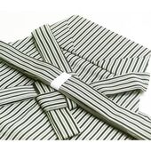 Washable Hakama, Striped Hakama, Men's Hakama, Trousers-style (Umanori) Style back of the top