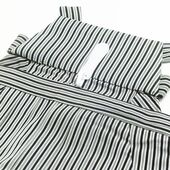 Washable Hakama, Striped Hakama, Men's Hakama, Trousers-style (Umanori) Style front of the trop