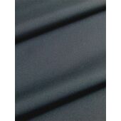 Washable Men's Habutae Kimono (Teijin Silpearl) — Sumikuro (Ink Black)