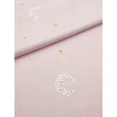 洗える着物 刺繍小紋 花丸柄 さくら色｜光触媒消臭・小紋｜京都きもの工房