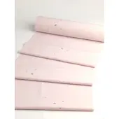 洗える着物 刺繍小紋 桜ピンク色 光触媒消臭 雪