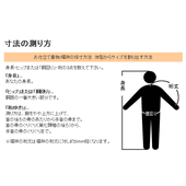 体型から寸法の測り方