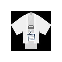 洗える男着物 白系