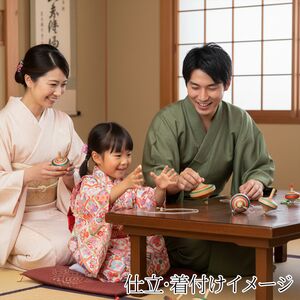 洗える男着物 紬(テイジンシルパール) Ｎｏ.8 濃緑