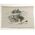 Japanese painting on silk fabric, Auspicious pattern,Mt.Fuji and Dragon, ground color brown