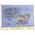 Washable haori's underfablic No.12 tiger and dragon desain blue gray color satin tone cloth