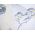 Japanese picture Washable men's framed lining No.9 One Fuji, Two Hawks, Three Eagles, gyay