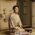 washable tsumugi (pongee) kimono fablic for roll or tailoring rapeseed oil color (color No.17)